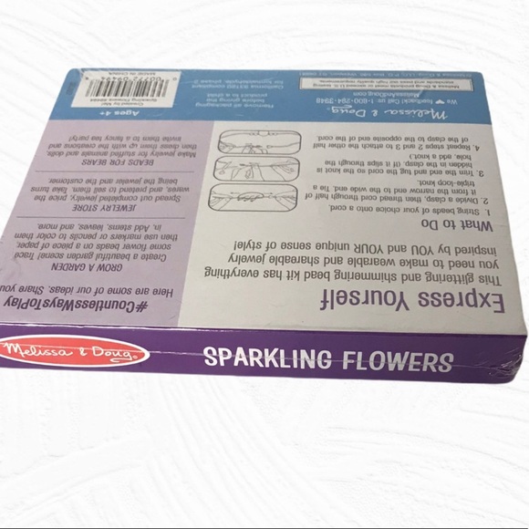 Sparkling Flowers Wooden Bead Set - Picture 9 of 11